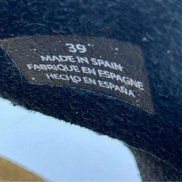 Free People Women's Platform Sidelines Color Black Leather SZ 38 US 8 - Picture 10 of 11